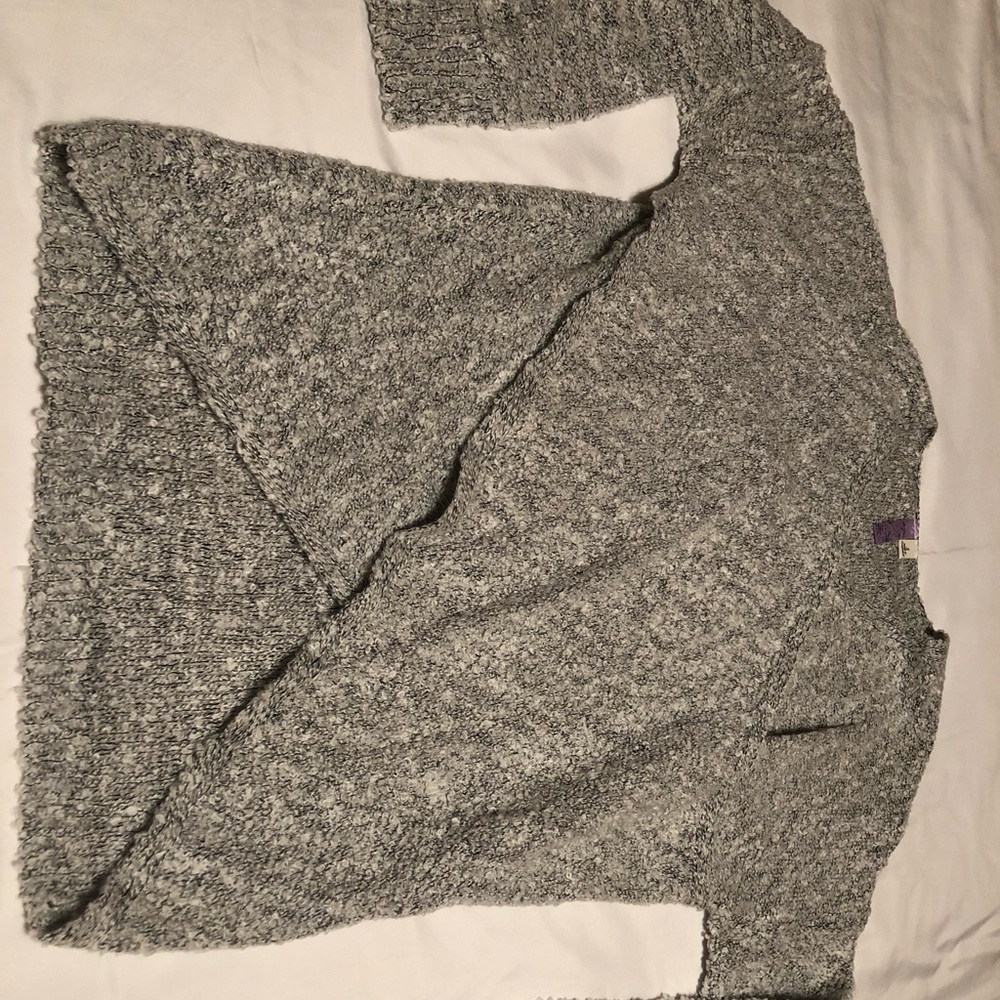 Wrap around sweater